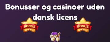 Casinoer Uden Dansk Licens Alt Du Skal Vide